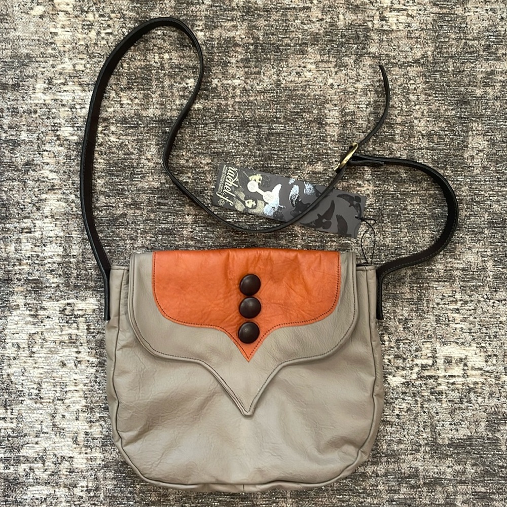 NWT Rachel F recycled leather purse
